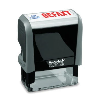 Abbildung von trodat Textstempel Office Ecoprinty &quot;GEFAXT&quot;