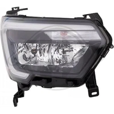 Abbildung von DIEDERICHS 4487280 Scheinwerfer rechts H7/H1 mit Tagfahrlicht (LED) für Rechtsverkehr ohne Stellmotor LWR RENAULT: MASTER 3 Kasten