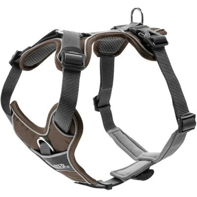 Abbildung von HUNTER Geschirr Divo L XL, braun/grau XL