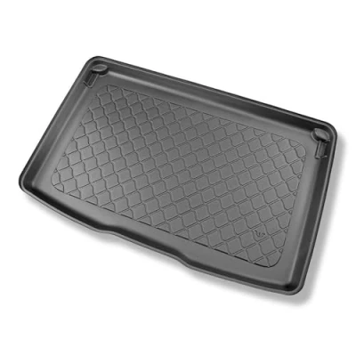 Abbildung von Mossa Kofferraumwanne kompatibel mit Dacia Sandero III DJF Hatchback (01.2021 ) Kofferraummatte rutschfest Schutzmatte G2