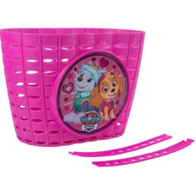 Abbildung von Paw Patrol Mädchen Fahrrad Aufbewahrungskorb, Fuchsia, Einheitsgröße