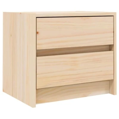 Abbildung von vidaXL Nachttisch 40x31x35,5 cm Massivholz Kiefer (1 St)