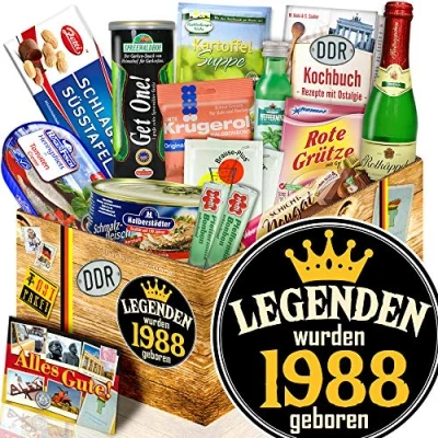 Abbildung von Legenden 1988 Ehemann Geburtstagsgeschenk DDR Spezialitäten Geschenk