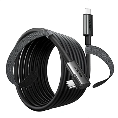 Abbildung von UGREEN Right Angle USB C to Link Cable 5m Black