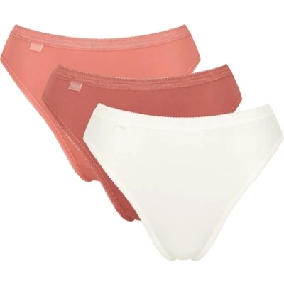 Abbildung von Sloggi 3ER PACK Slip, Damen, Größe: 46, Orange