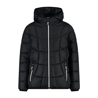 Abbildung von CMP Kid G Jacke mit fester Kapuze, Schwarz, 116