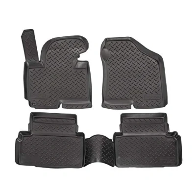 Abbildung von Norm Liners 3D Gummimatten Auto Matten Fussmatten Kompatibel mit Ix35 2010 2015, Rand cca 4cm, Allwetter, 4Tlg, Premium Qualität