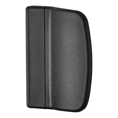 Abbildung von SO TECH® Türgriff Balkontürgriff DOJO 70 x 55 20 mm BA 48 mm, 1 tlg., RAL 9004 schwarz