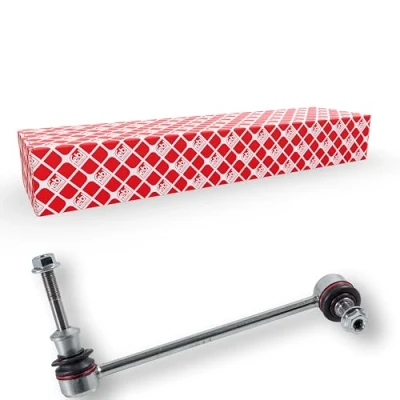 Abbildung von febi BILSTEIN 29611 Koppelstange Vorderachse rechts 248,5 M12 x 1,5 Plus mit selbstsichernder Mutter BMW: X5, X6