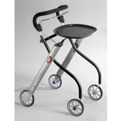 Abbildung von Trustcare Let&#039;s Go Indoor, Rollator, Schwarz/Weiß