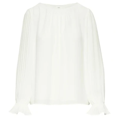 Abbildung von s.Oliver Schwarz LABEL Damen 2157973 Bluse Langarm, 0200, 42