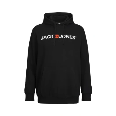 Abbildung von Jack &amp; Jones PlusSize Kapuzensweatshirt JJECORP OLD Logo SWEAT HOOD NOOS PLS mit Print