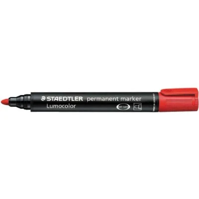 Abbildung von Staedtler Permanentmarker Lumocolor 2mm rot