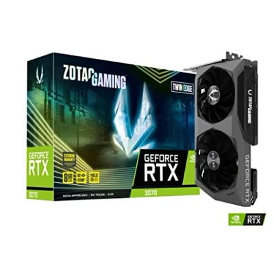 Abbildung von Zotac ZT A30700E 10PLHR Graphics Card NVIDIA GeForce RTX 3070 8 GB GDDR6