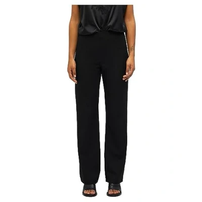 Abbildung von Object Objlisa Belle WIDE PANT Stoffhose, Damen, Größe: 44, Black