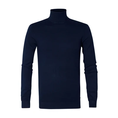Abbildung von Petrol Industries Essential Strickpullover, Herren, Größe: Small, Midnight navy