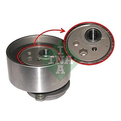 Abbildung von INA 531 0197 20 Spannrolle, Zahnriemen MAZDA: 626 V Limousine, Hatchback, 323 F 6