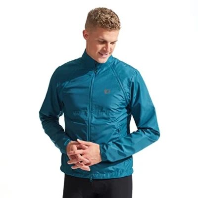 Abbildung von PEARL IZUMI Herren Quest Barrier Convertible Fahrradjacke, Ozeanblau, XL