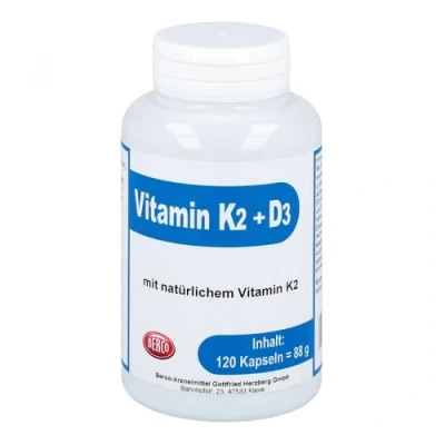 Abbildung von Vitamin K2+d3 Berco Kapseln 120 St