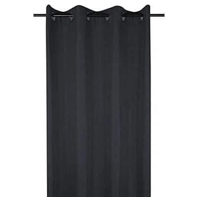 Abbildung von STOF Vorhang, Modell Bea, Anthrazit, 140 x 260 cm, 100% Polyester