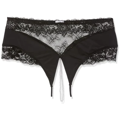Abbildung von Slip ouvert mit Perlenkette im Schritt