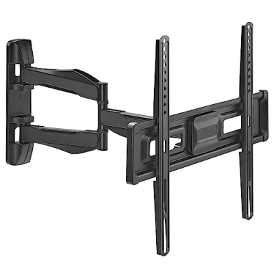 Abbildung von CAVO TV Halterung neigbar, schwenkbar, für Flach &amp; Curved TVs Wandhalterung, (für 32 55 Zoll Bildschirme bis 35 kg, max. VESA 400x400 mm)