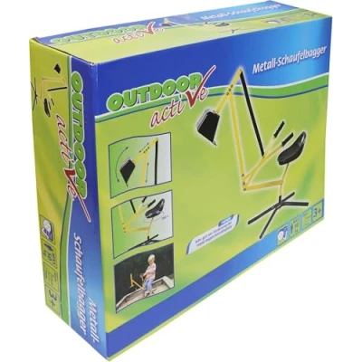 Abbildung von The Toy Company 0013385 Outdoor Active Metall Schaufelbagger gelb/schwarz