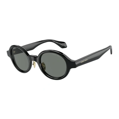 Abbildung von Giorgio Armani Unisex Sonnenbrille, Größe: 46, Black/grey