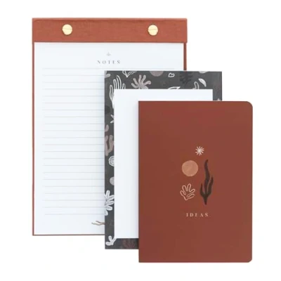 Abbildung von Kokonote Notizblock Block Buch Set Kalima 2 Notizzettel für Notizen To Do Liste Einkaufszettel oder Einkaufsliste 1 Bullet Journal Notizbuch