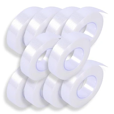 Abbildung von P Beauty Medizinisches Wimpernverlängerungs Klebeband Hypoallergenes Micropore 3M Wimpernband Transparent Wimpern Tape Atmungsaktiv 1,25 cm x 9,14 m 1 10 Stück stk.