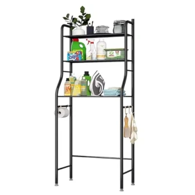 Abbildung von Frilla Badregal, Badregal (50 x 26 158 cm) BATHFLEX (Schwarz)