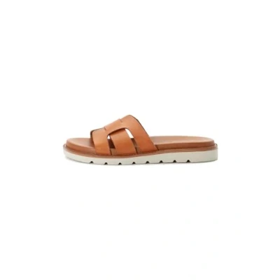 Abbildung von camel active Pantolette flach, Damen, Größe: 38, Tan Schuhe