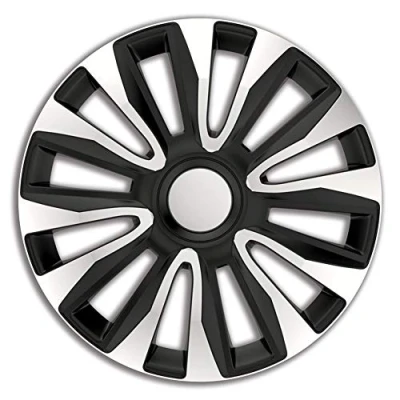 Abbildung von AutoStyle PP 5096SB Radblenden 16Zoll schwarz/silber