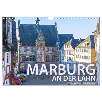 Abbildung von Marburg an der Lahn (Wandkalender 2025 DIN A4 quer), CALVENDO Monatskalender