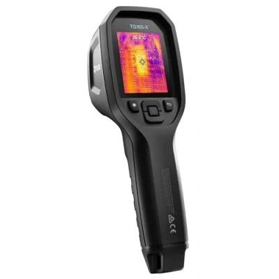 Abbildung von FLIR TG165 X Thermal Imaging Camera with Bullseye Laser: Commercial Grade Infrared for Building Inspection, HVAC and Electrical