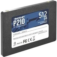 Abbildung von Patriot P210 Interne Solid State Drive 512GB SSD SATA 3 2,5 Zoll