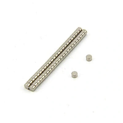 Abbildung von N42 Neodym Magnet Für Kunst, Handwerk, Modellherstellung 3mm Durchmesser x 2mm Dick 0,27kg Zug Pack von 500