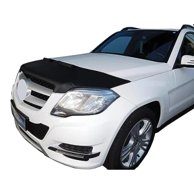 Abbildung von AB 00979 Auto Bra kompatibel mit MB Mercedes Benz GLK X204 Bj. 2008 2015 Haubenbra Steinschlagschutz Tuning Bonnet