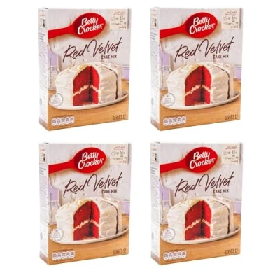 Abbildung von Red Velvet Cake Mix Kuchenbackmischung 4x425g importiert von Shestore24