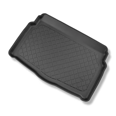 Abbildung von Mossa Kofferraumwanne kompatibel mit Volkswagen Golf VIII Hatchback (12.2019 ) Kofferraummatte rutschfest Schutzmatte G1