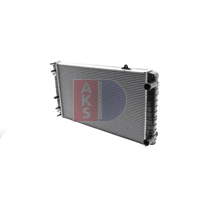 Abbildung von AKS DASIS 480240N Kühler, Motorkühlung Aluminium 720 440 43 Kühlrippen gelötet AUDI: A8 D2