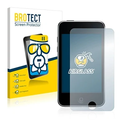 Abbildung von BROTECT Schutzglas für Apple iPod Touch (2. Gen.) Schutzfolie Panzer Folie Glas [Extrem Kratzfest 9H, Anti Fingerprint, Ultra Transparent]