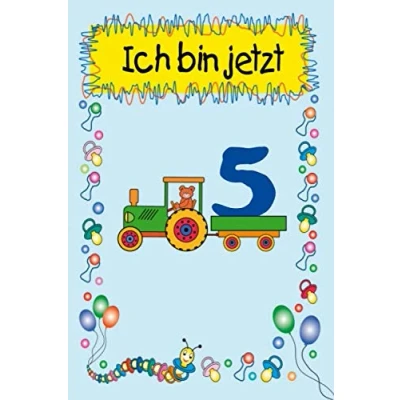 Abbildung von Ich bin jetzt 5: Unser Kind ist fünf Jahre, Buch zum Eintragen. 120 Seiten liebevoll gestaltet. Für alles Wichtige im fünften Lenbensjahr Ihres Kindes. Format A5