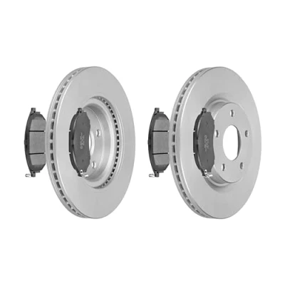 Abbildung von F.BECKER_LINE BREMSSCHEIBEN Ø296MM + BREMSBELÄGE VORNE FÜR NISSAN QASHQAI / +2