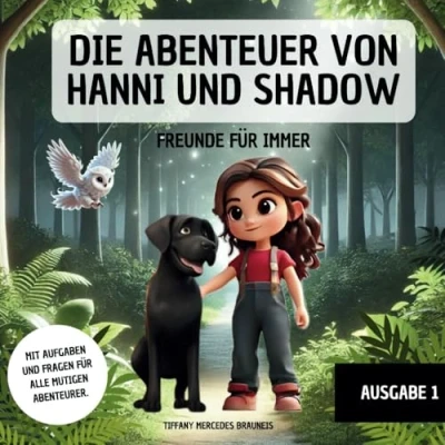 Abbildung von Die Abenteuer von Hanni &amp; Shadow Abenteuergeschichten Kindergeschichten mit Interaktion Geschichten über Freundschaft: Abenteuerbuch Buch zum ... Tierfreunde Kinderbuch Werte lernen