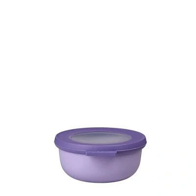Abbildung von Mepal Multi Bowl Cirqula Round Vorratsdose mit Deckel Geeignet als Luftdichte Aufbewahrungsbox für den Kühlschrank, Mikrowellengeschirr &amp; Frischhaltedosen 350 ml Nordic Lilac