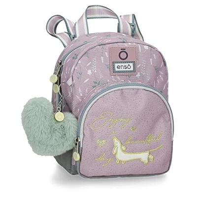 Abbildung von Enso Beautiful day Kleiner Rucksack Lila 19x23x8 cm Polyester 3,5L