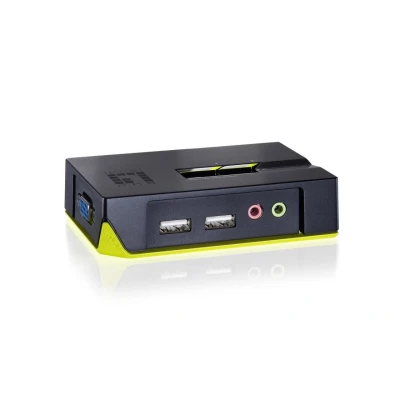 Abbildung von LevelOne KVM 0221 2 Port USB VGA Switch, audio support