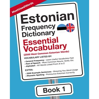 Abbildung von Estonian Frequency Dictionary Essential Vocabulary: 2500 Most Common Words (Learn With The Dictionaries, Band 1)
