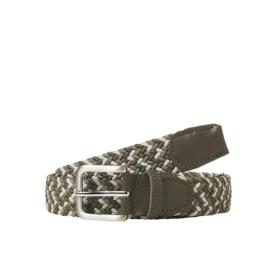 Abbildung von Jack &amp; Jones Jacspring BELT NOOS Flechtgürtel, Herren, Größe: 90, Magical forest